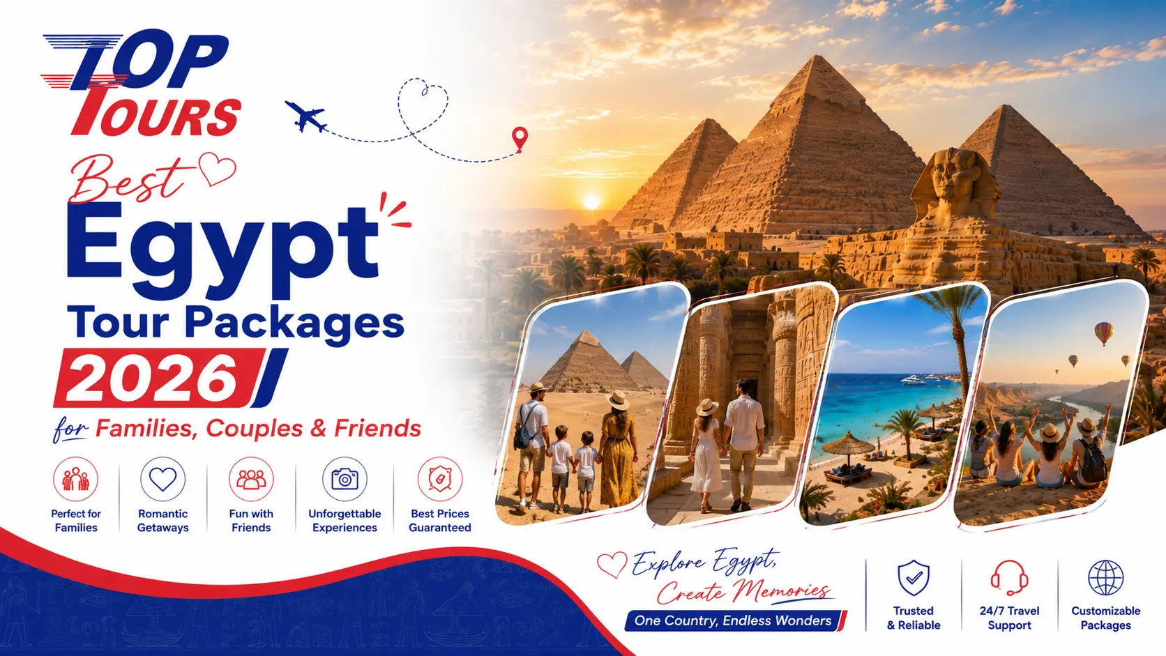 Best Egypt Tour Packages 2026 for Families, Couples & Friends