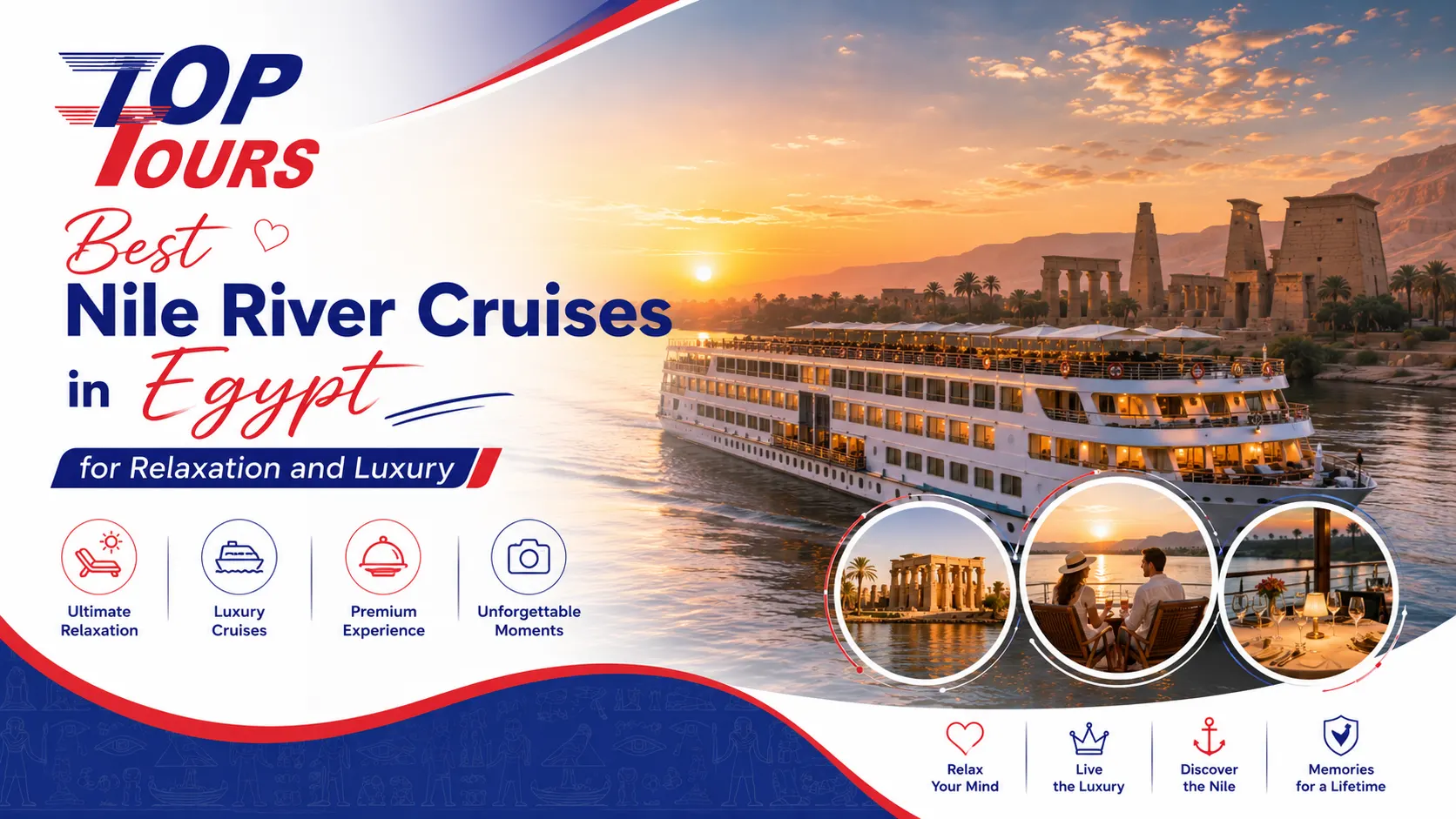 . Best Nile River Cruises in Egypt for Relaxation and Luxury