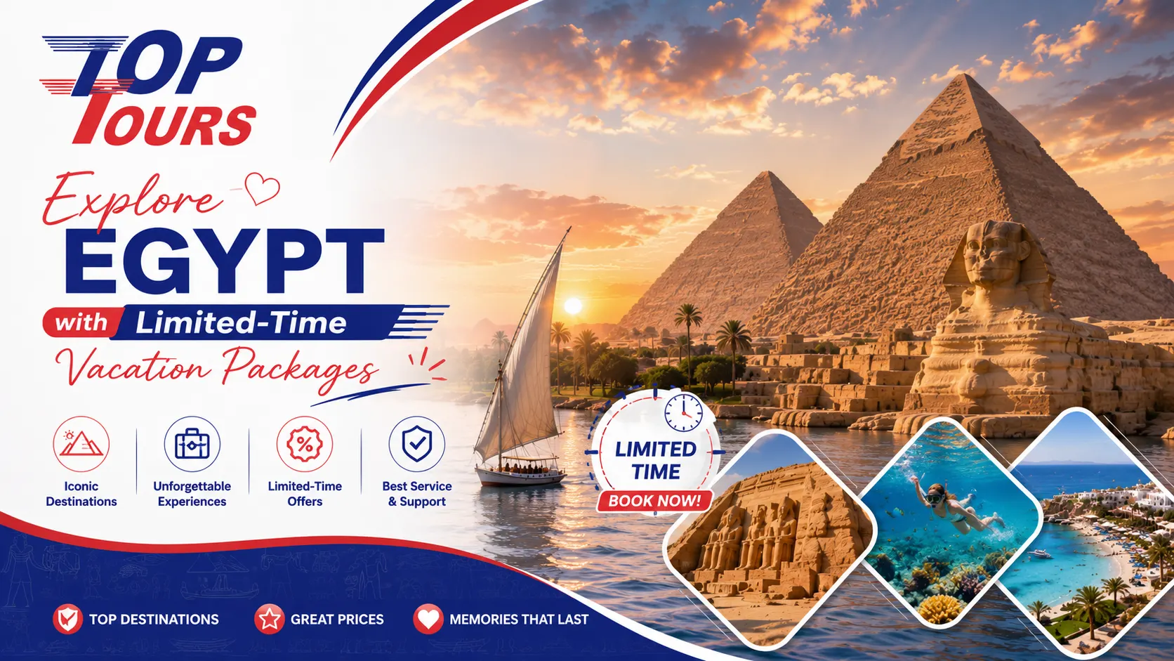 Explore Egypt with Limited-Time Vacation Packages