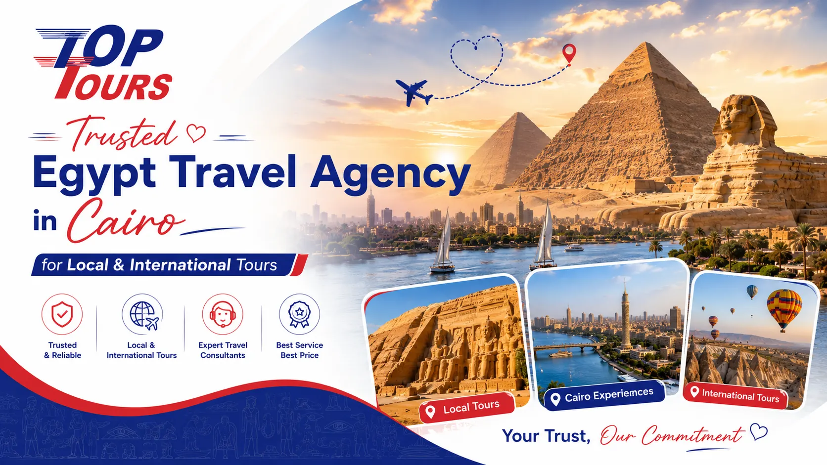 Trusted Egypt Travel Agency in Cairo for Local & International Tours